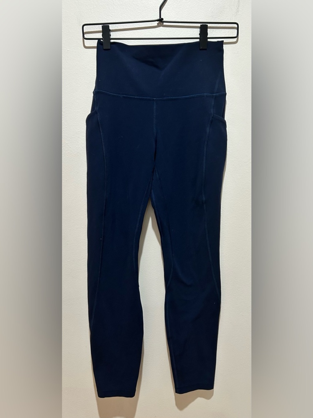 Lululemon Align HR Dark Navy Blue Leggings Pants with Pockets - Women’s Size 6